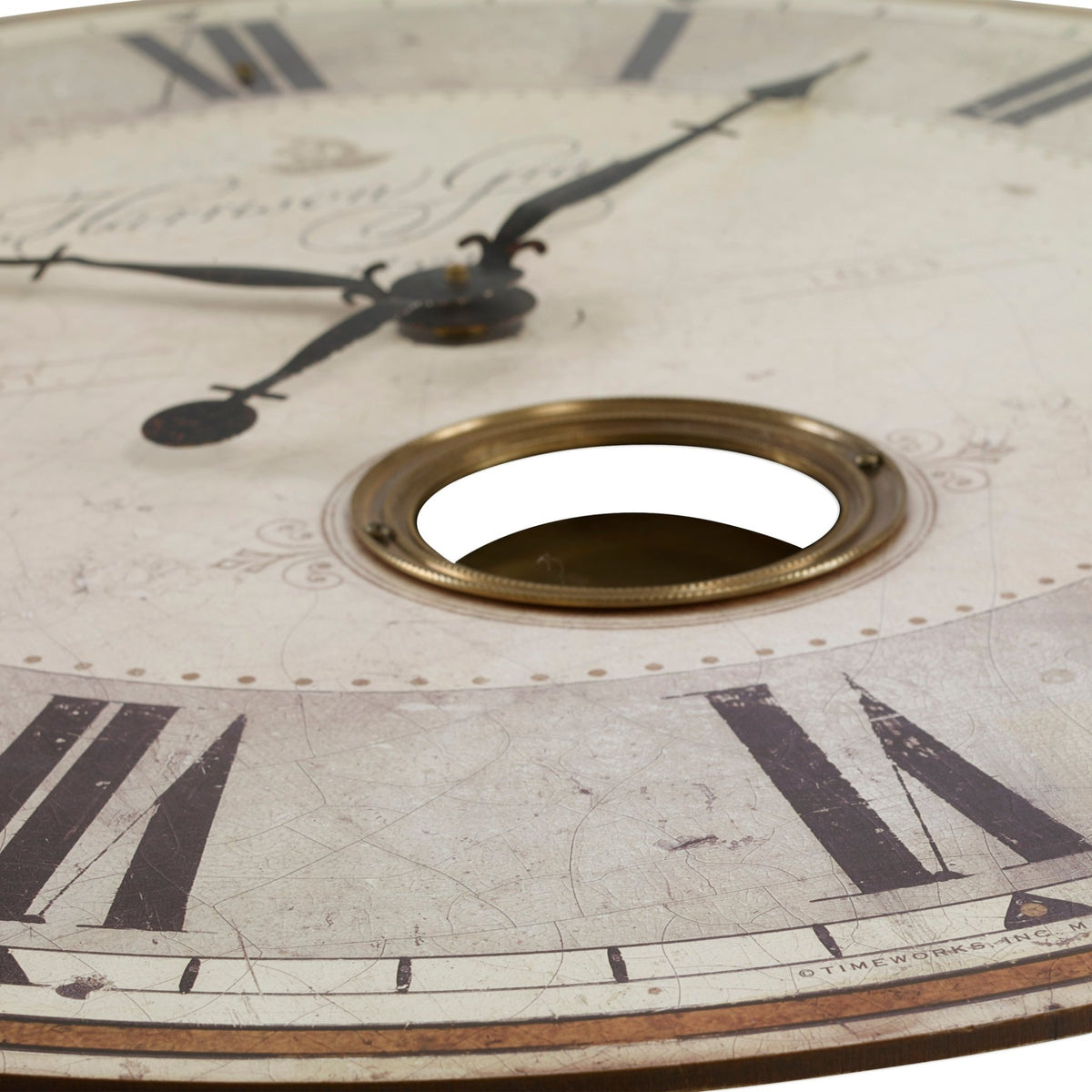 Harrison Gray 30" Wall Clock Clocks| Uttermost
