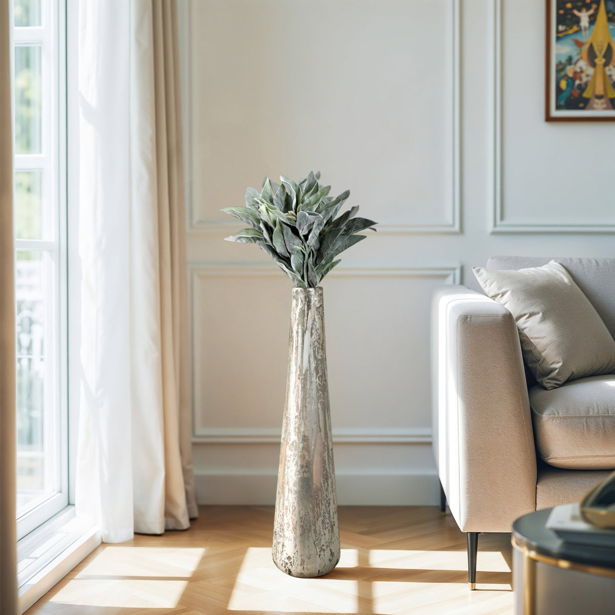 Harte Glass Floor Vase Vases and Jars| Sagebrook Home