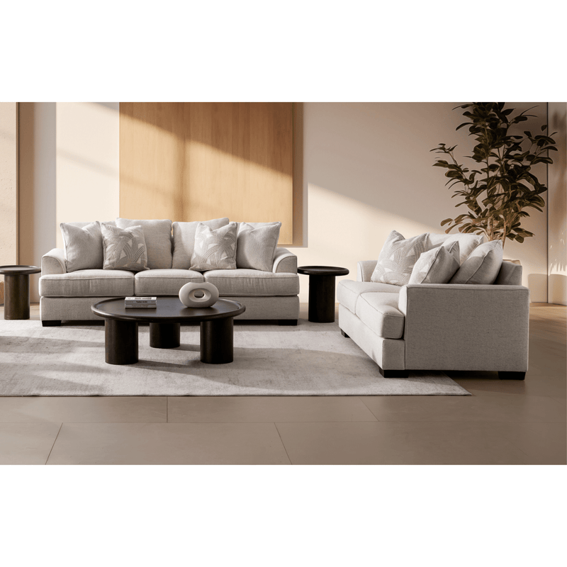 Harvey Beige Living Room set ( Sofa+ Loveseat) - Al Rugaib Furniture