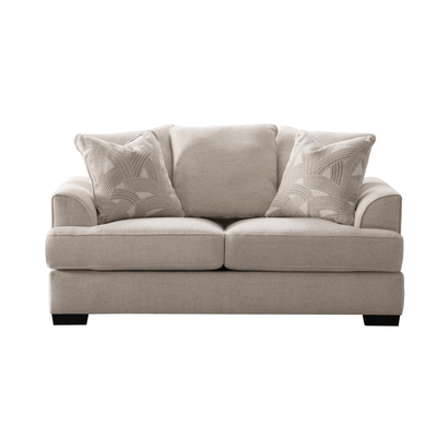 Harvey Beige Living Room set ( Sofa+ Loveseat) - Al Rugaib Furniture