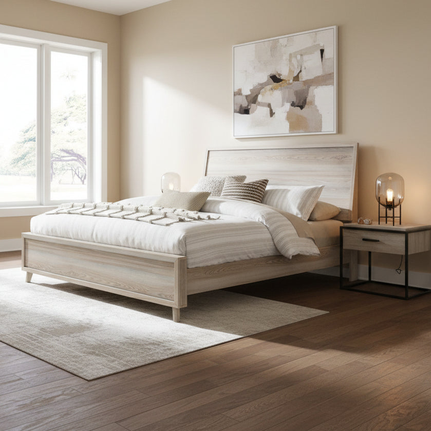 Hasbrick King Panel Bed Beds| Ashley Homestore