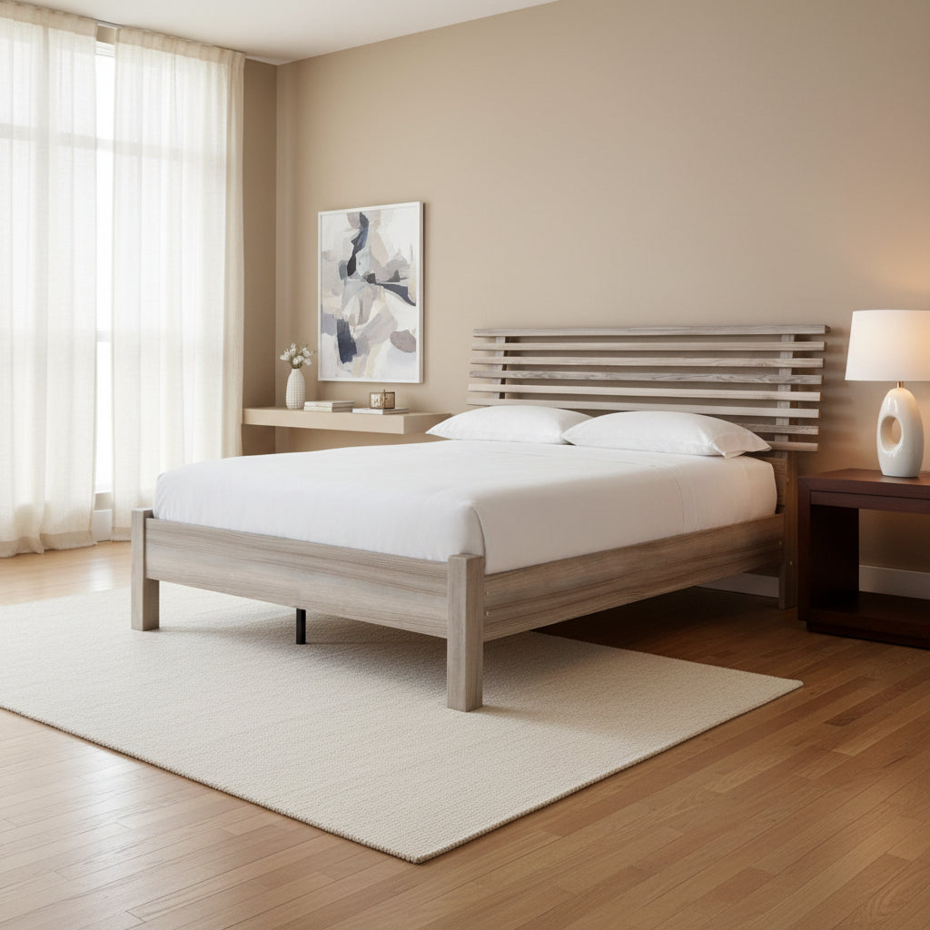 Hasbrick Queen Panel Bed Beds| Ashley Homestore