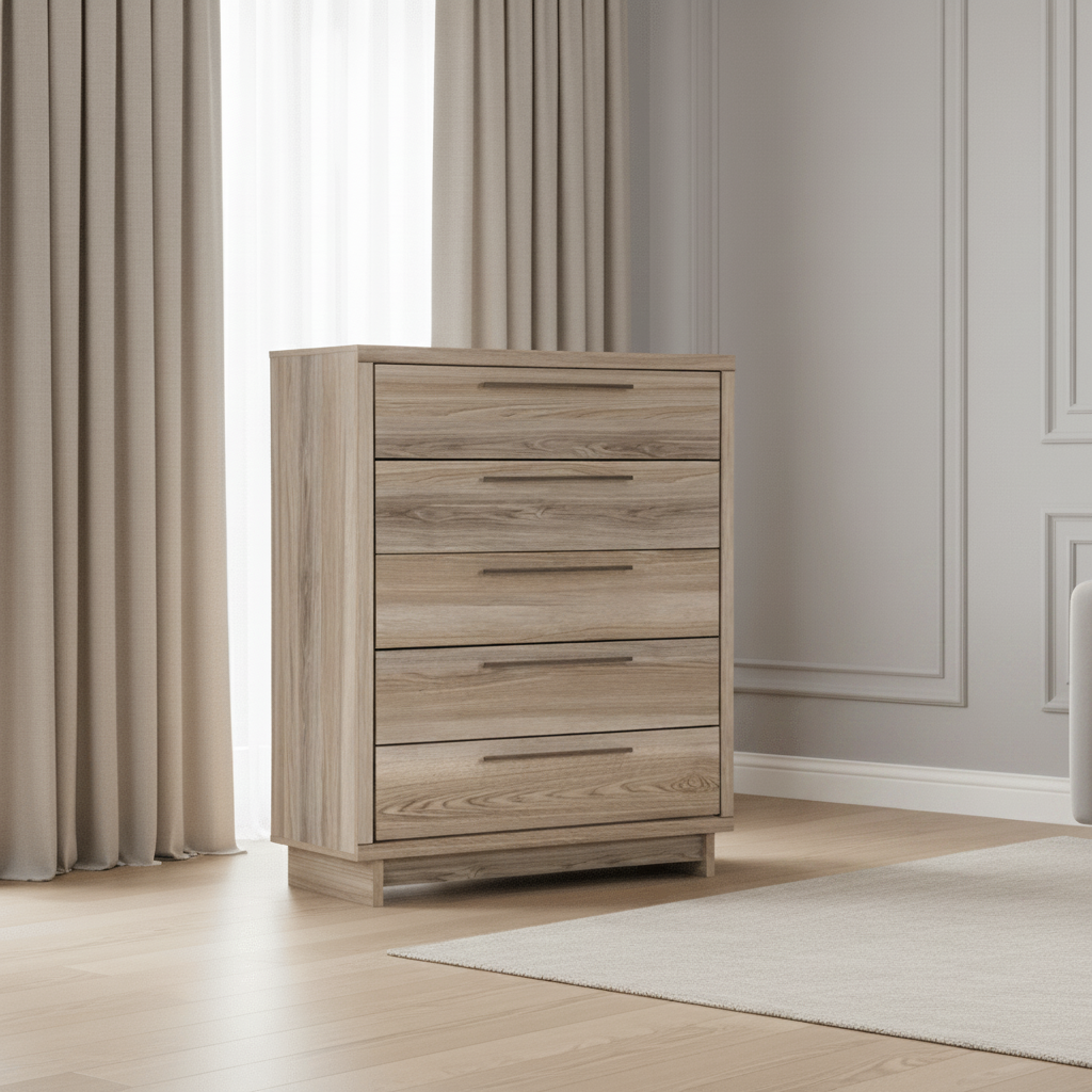 Hasbrick Wide Chest of Drawers Cabinets & Chests| Ashley Homestore