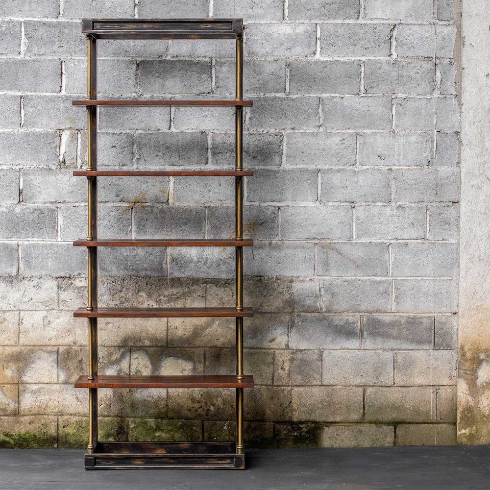 Hatcher Etagere Shelves| Uttermost