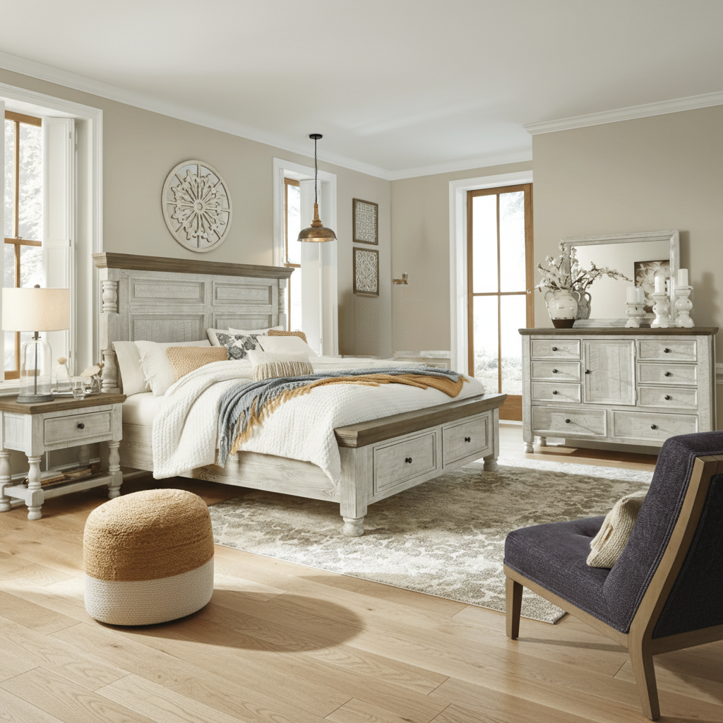Havalance King bedroom Set No Chest Bedroom Sets| Ashley Homestore