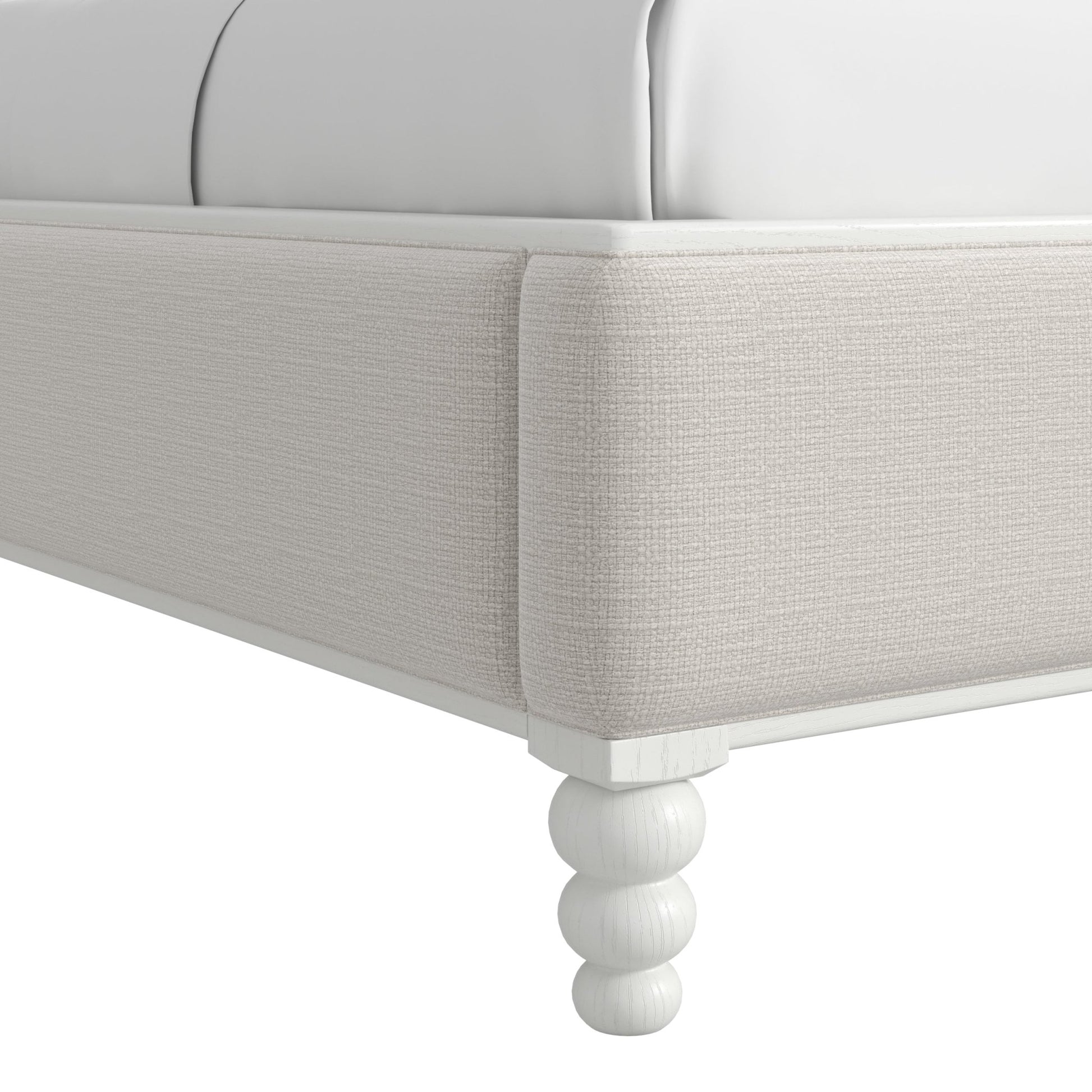 Haven KG Uph Bed-Warm White Beds| A.R.T. Furniture
