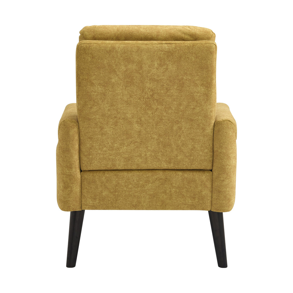 Hawk Accent Arm Chair with Memory foam in Radiance Yellow and Espresso Chairs| ROOTS FURNITURE