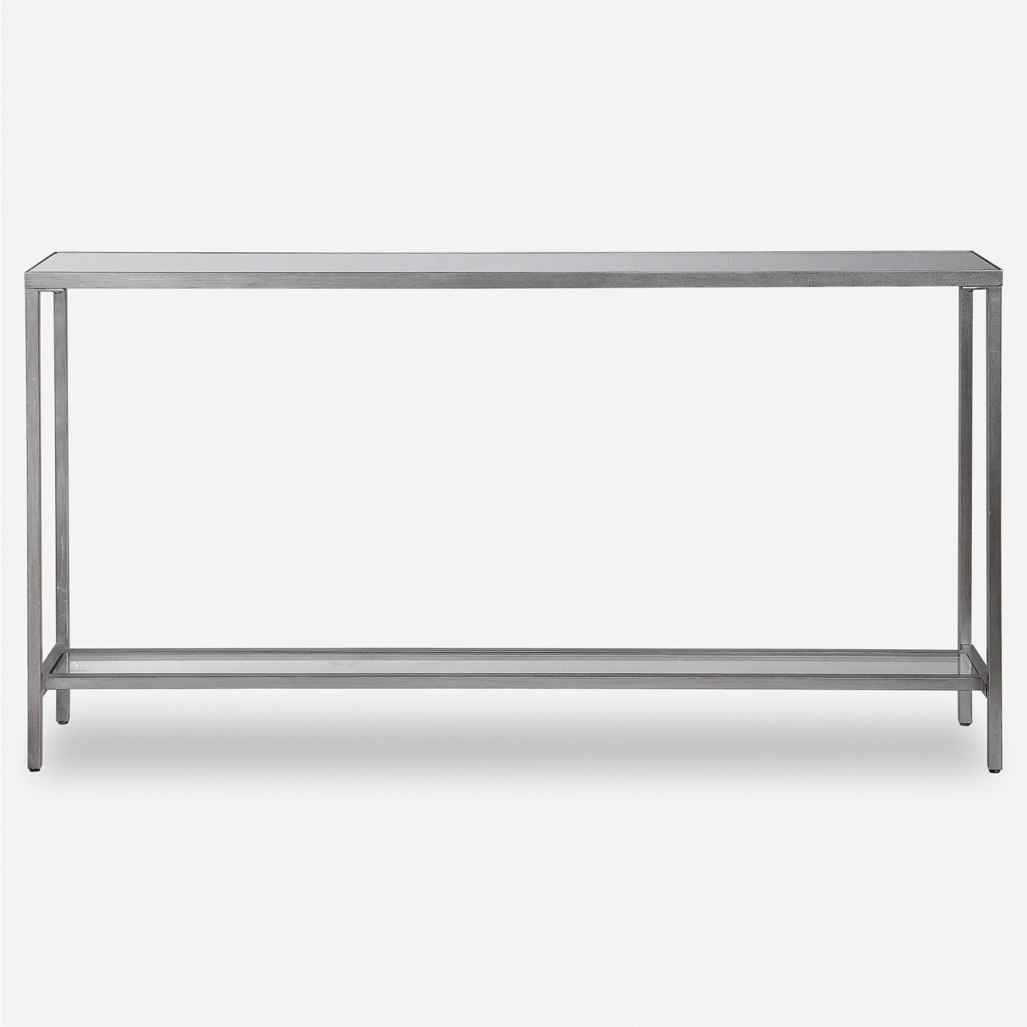 Hayley Console Table, Silver Consoles & Sideboards| Uttermost