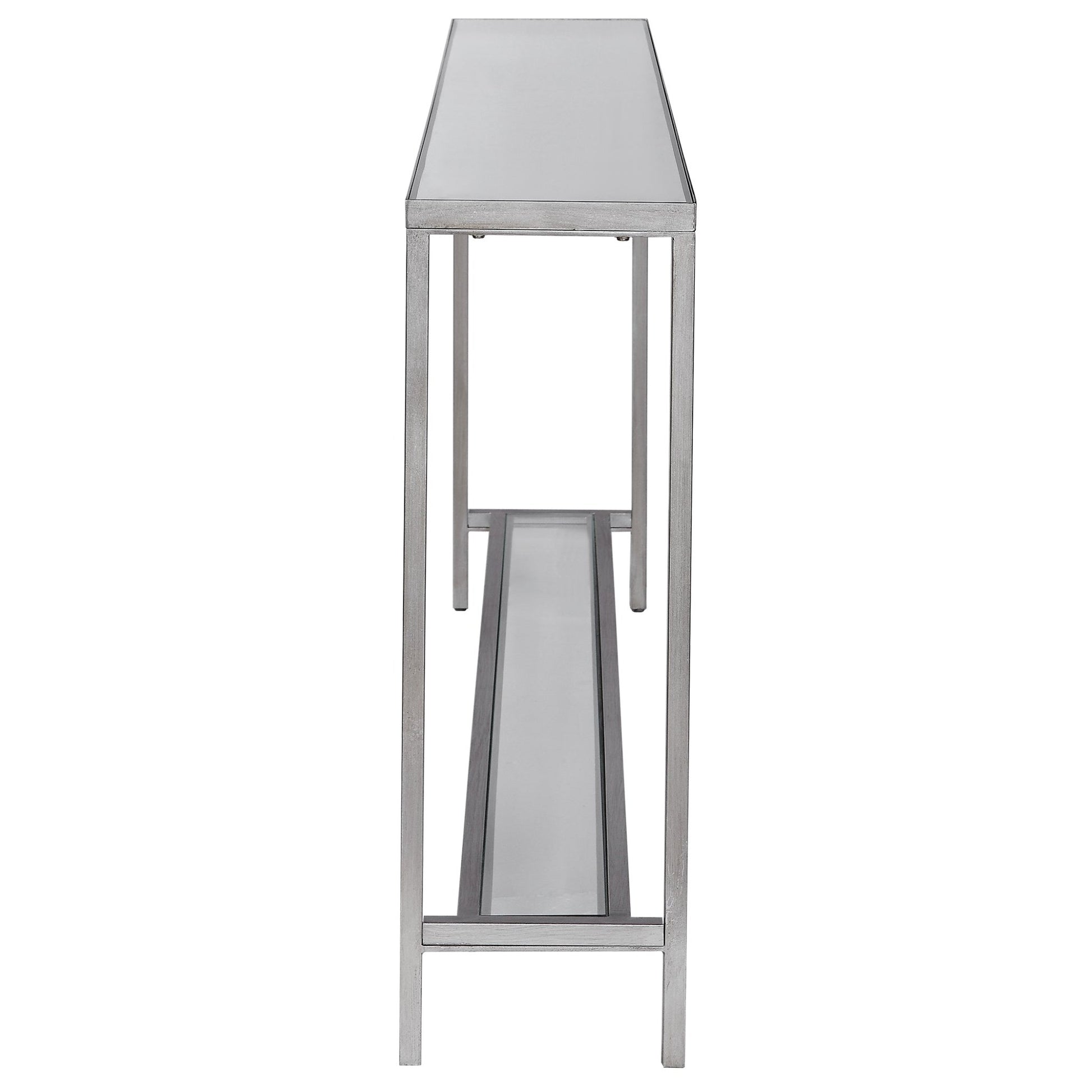 Hayley Console Table, Silver Consoles & Sideboards| Uttermost
