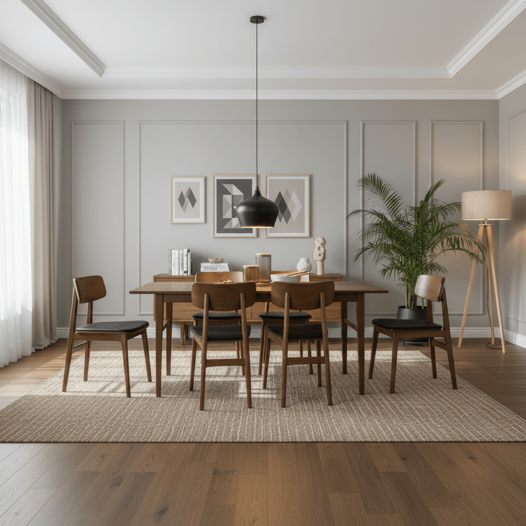 HAYTON 900X1800 DINING TABLE 109 Office Furniture| Al Rugaib Office Solutions