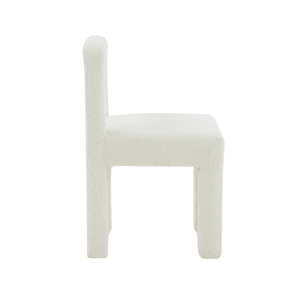Hazel Cream Boucle Dining Chair Dining Chairs| TOV
