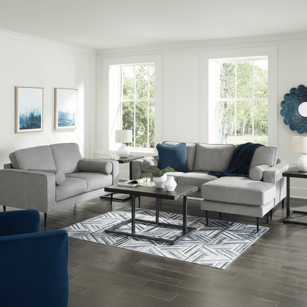 Hazela Sofa Chaise and Loveseat Sofas & Loveseats| Ashley Homestore