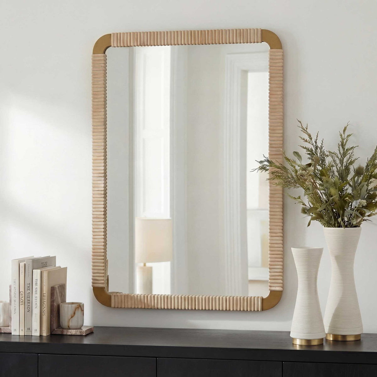 Heinrich Wood Mirror Mirrors| Uttermost