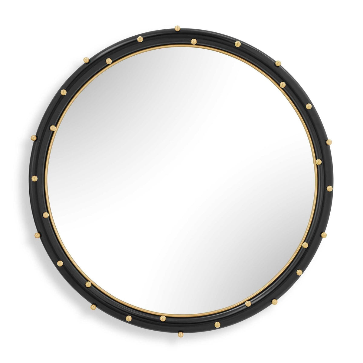 Helia Brass Round Mirror Mirrors| Uttermost