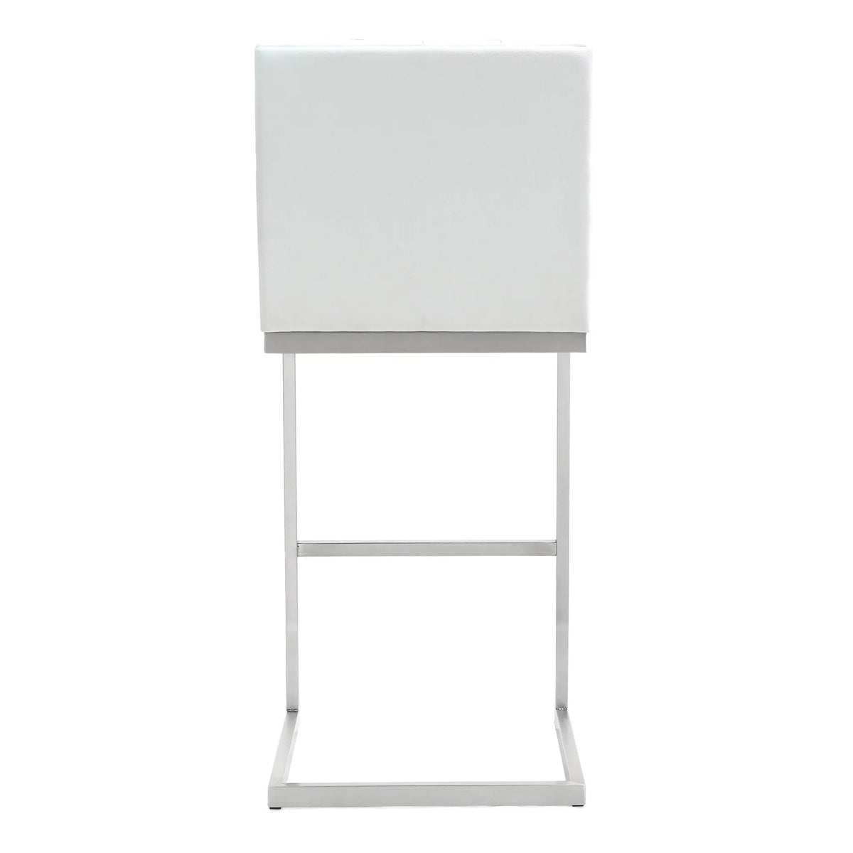 Helsinki White Steel Barstool Counter Stools| TOV
