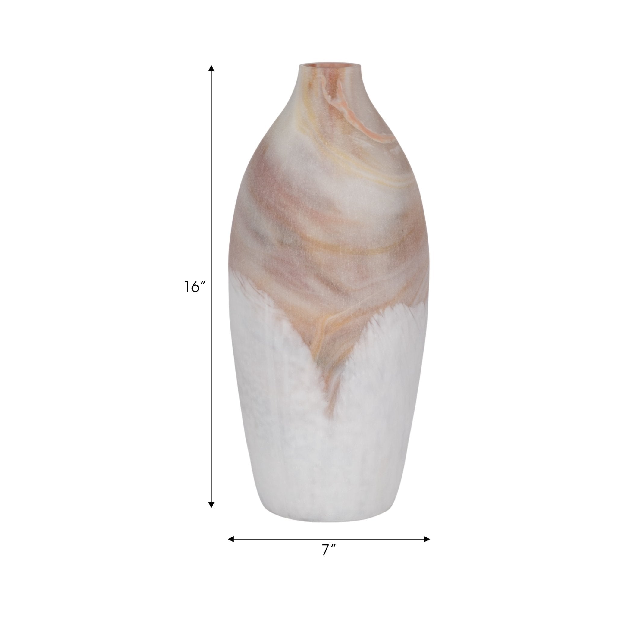 HELVIG GLASS VASE Vases and Jars| Sagebrook Home