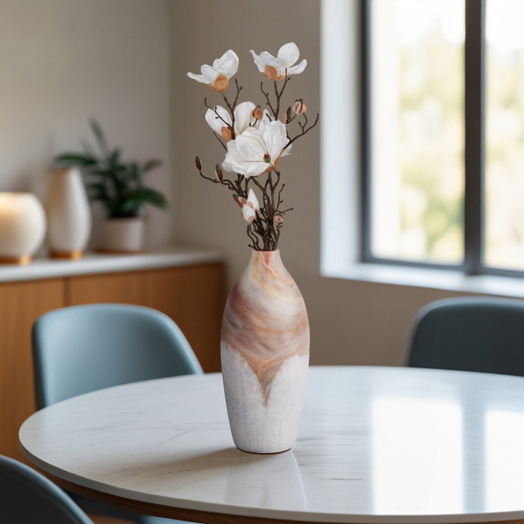 HELVIG GLASS VASE Vases and Jars| Sagebrook Home