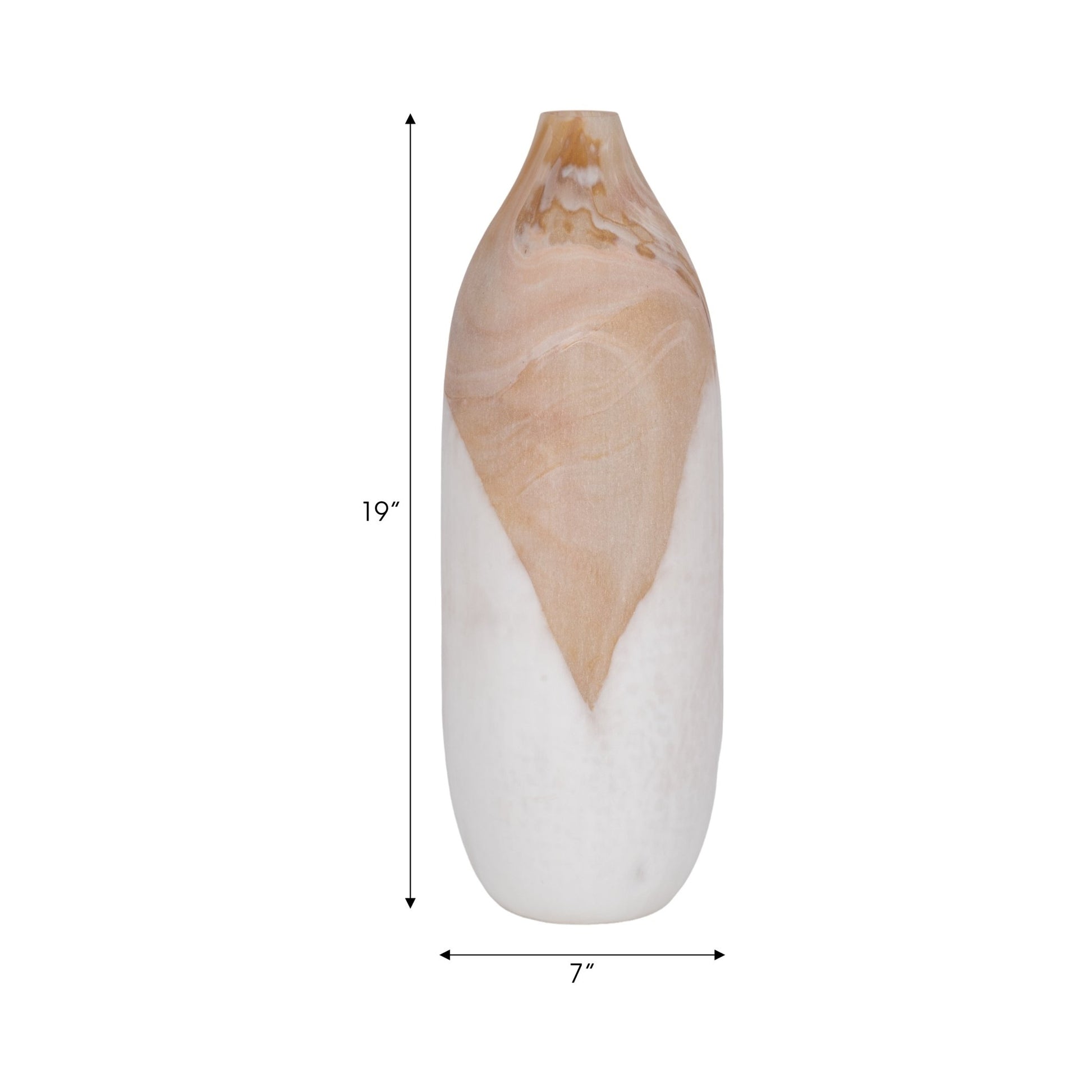 HELVIG GLASS VASE Vases and Jars| Sagebrook Home