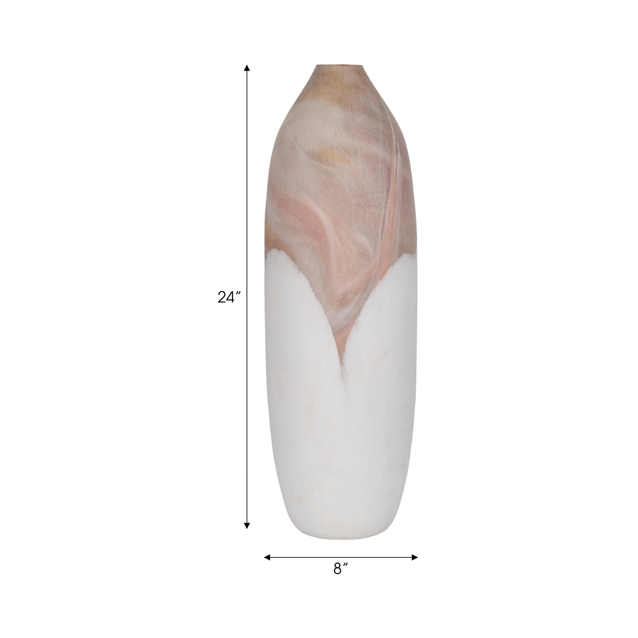HELVIG GLASS VASE Vases and Jars| Sagebrook Home