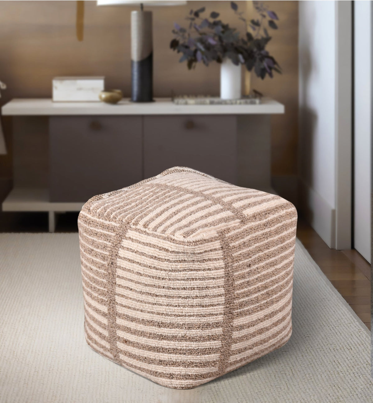 HENKE POUF Poufs| Roots Furniture