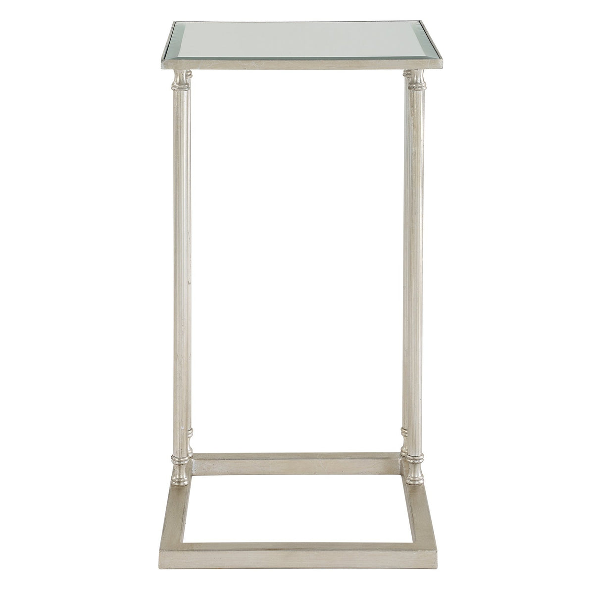 Henzler 30 W x 63 H x 33 D Silver Rectangle C Table Table with Beveled Top Accent & End Tables| Uttermost