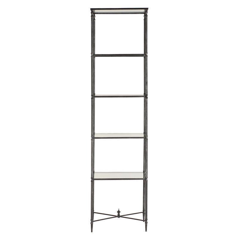 Henzler 50 W x 203 H x 40 D Black 5 Shelfs Etagere Shelves| Uttermost