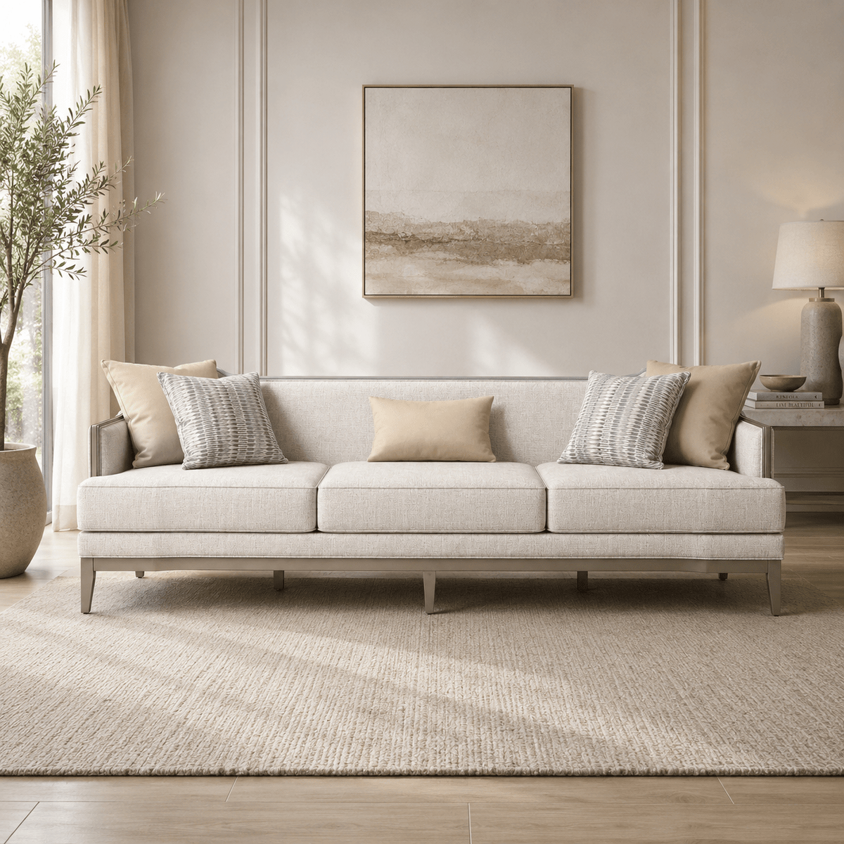Heritage Beige XL Sofa Sofas & Loveseats| Roots Furniture