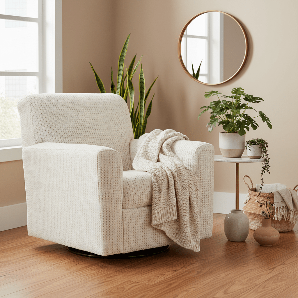 Herstow Swivel Glider Accent Chair Chairs| Ashley Homestore