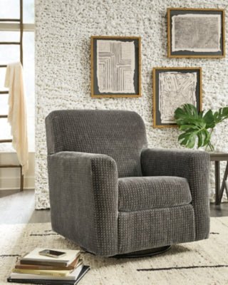 Herstow Swivel Glider Accent Chair Chairs| Ashley Homestore