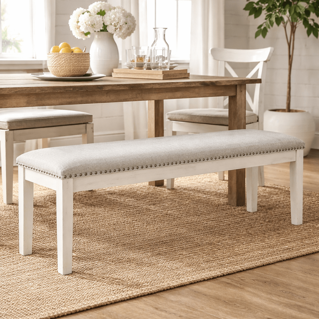 Hestigan Dining Upholstered Bench Dining Benches| Ashley Homestore