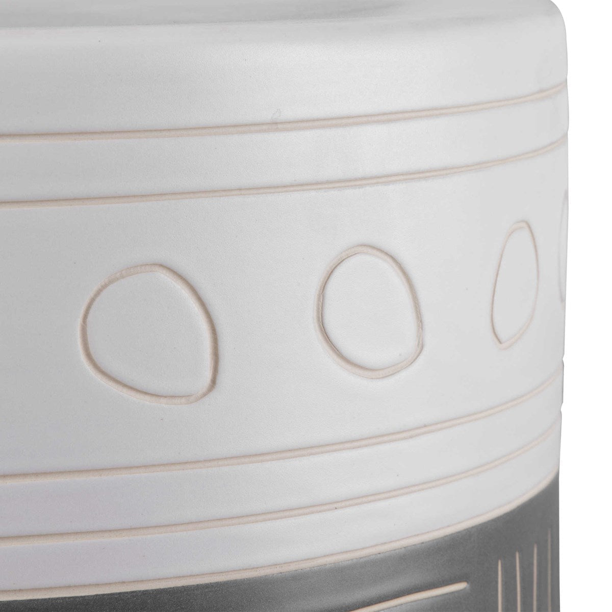 Hieroglyphics Garden Stool Stools| Uttermost