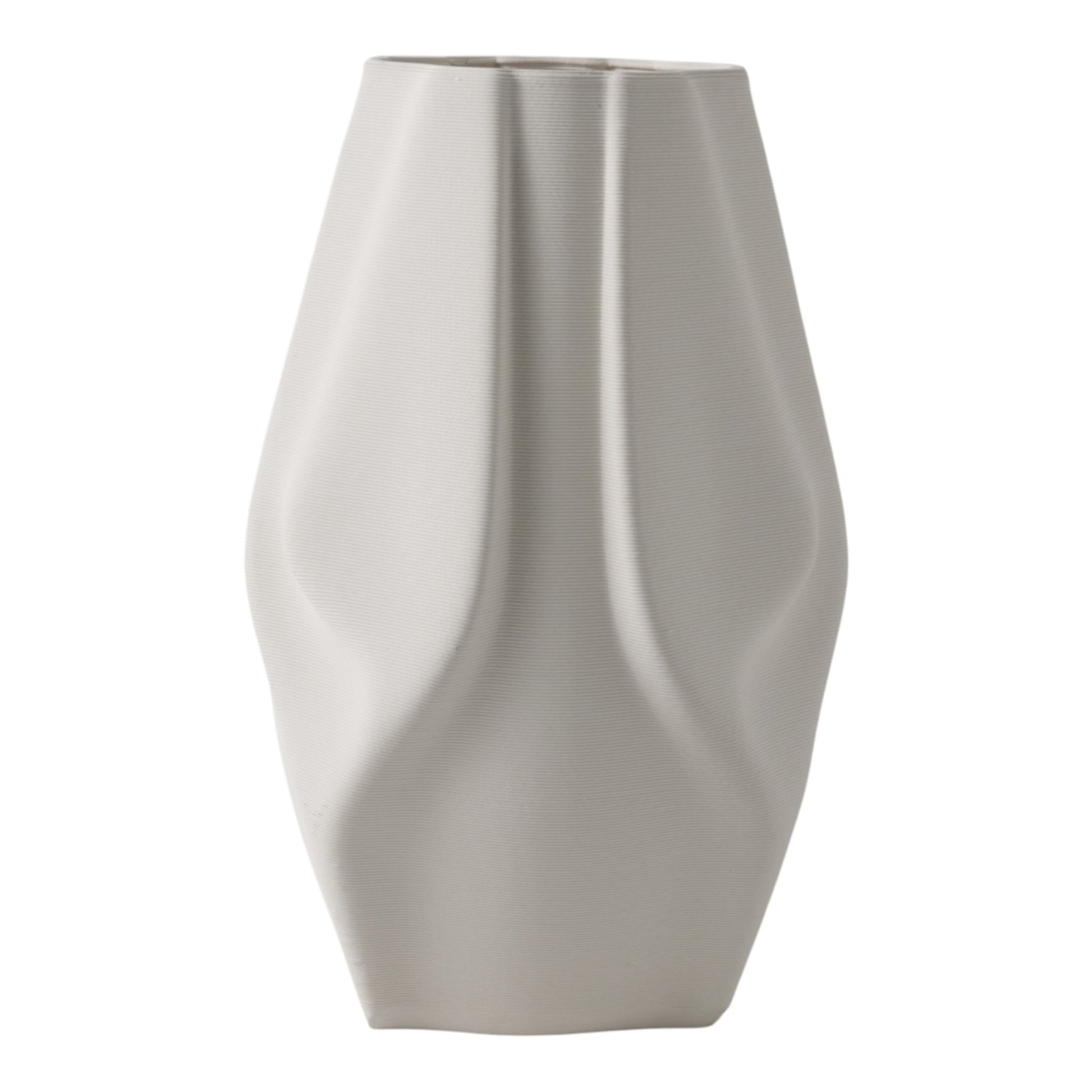 HIGH TEMPERATURE 3D PRINTING PORCELAIN DECORATIVE VASES Vases and Jars| Sagebrook Home