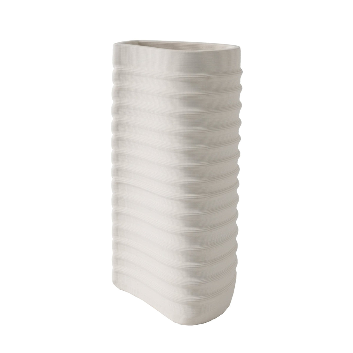 HIGH TEMPERATURE 3D PRINTING PORCELAIN DECORATIVE VASES Vases and Jars| Sagebrook Home