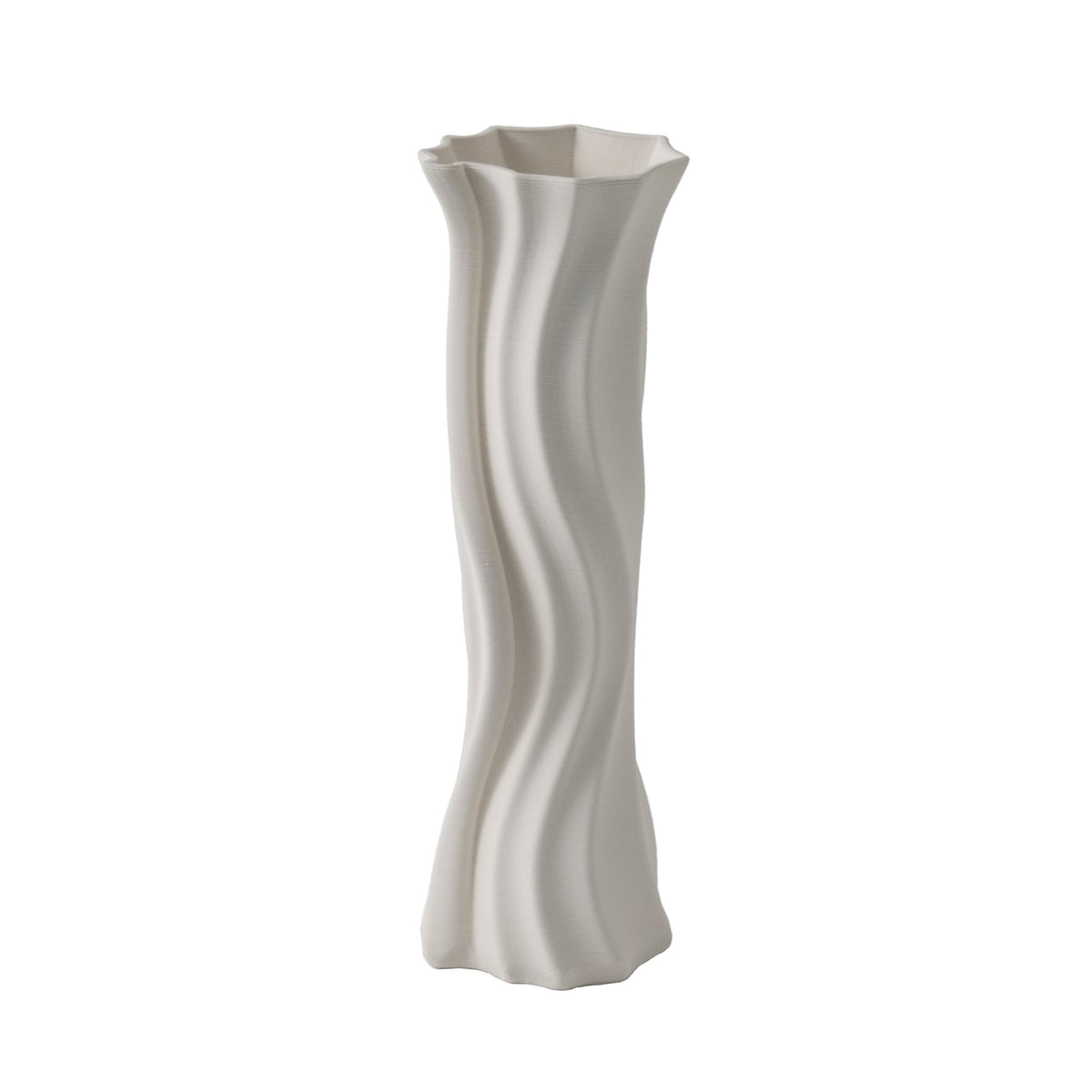 HIGH TEMPERATURE 3D PRINTING PORCELAIN DECORATIVE VASES Vases and Jars| Sagebrook Home