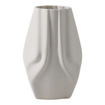 HIGH TEMPERATURE 3D PRINTING PORCELAIN DECORATIVE VASES Vases and Jars| Sagebrook Home