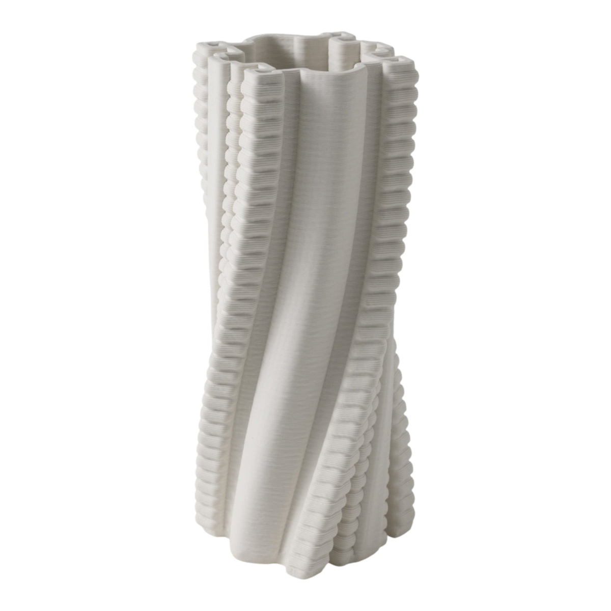 HIGH TEMPERATURE 3D PRINTING PORCELAIN DECORATIVE VASES Vases and Jars| Sagebrook Home