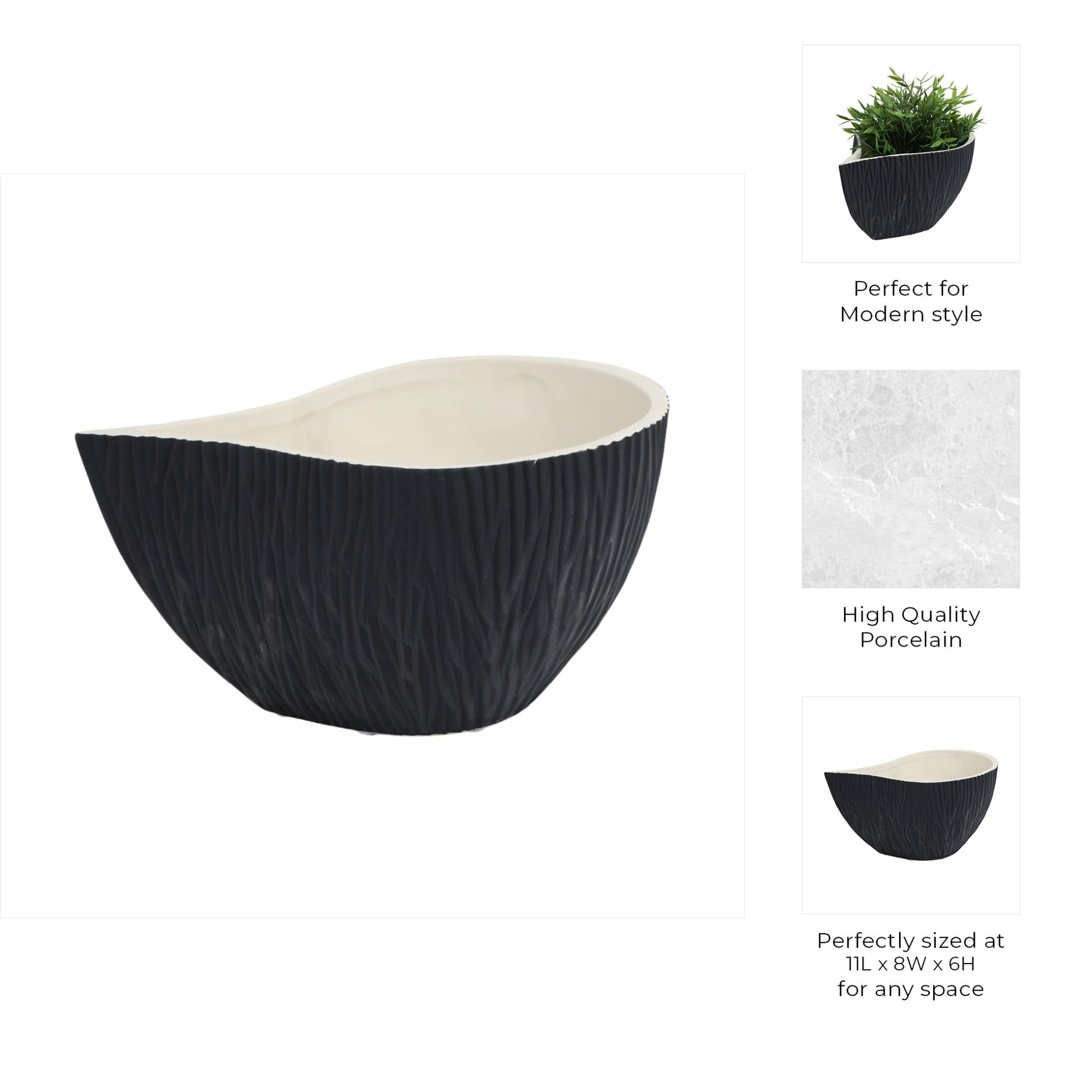 HIGH TEMPERATURE 3D PRINTING PORCELAIN DECORATIVE VASES Table Decors| Sagebrook Home