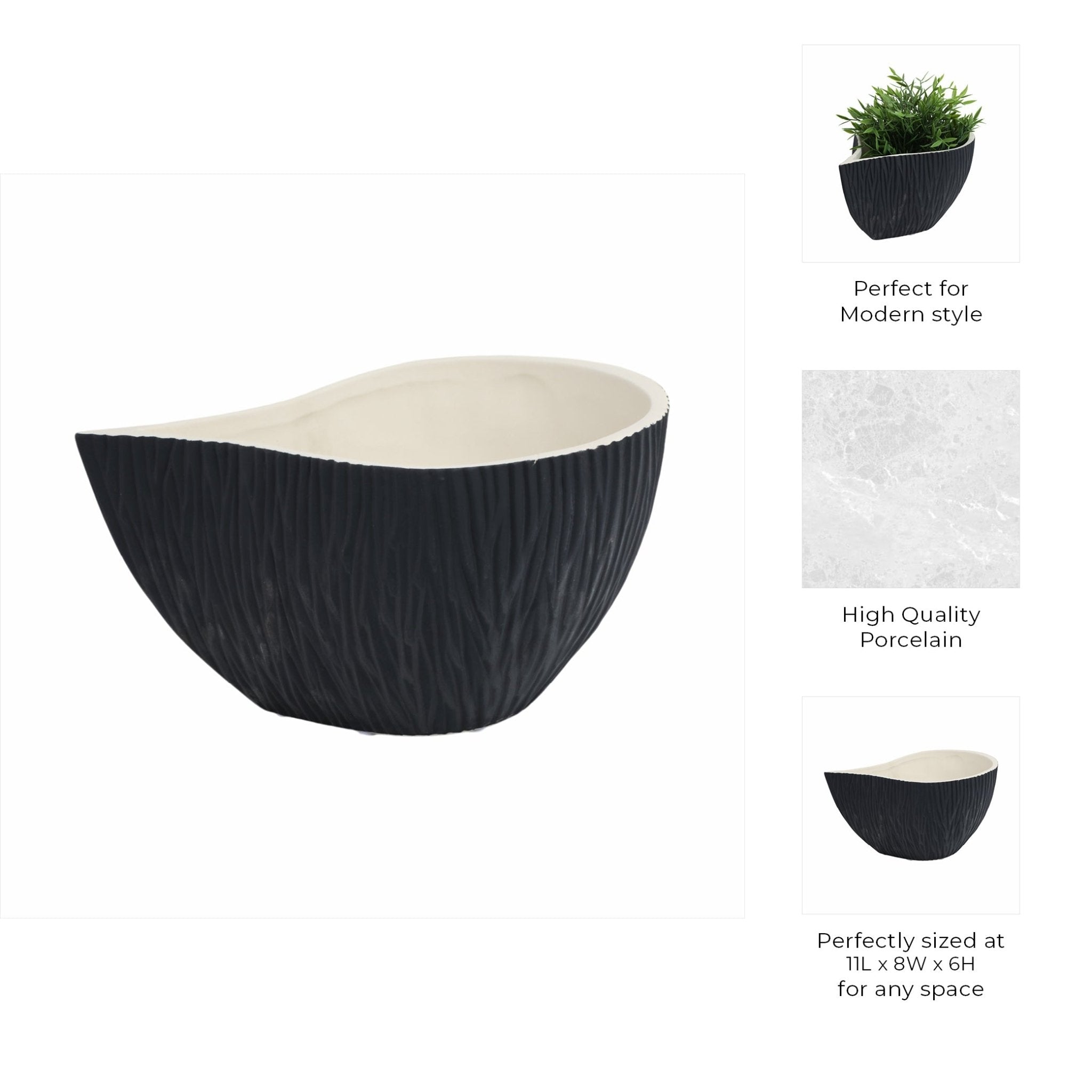 HIGH TEMPERATURE 3D PRINTING PORCELAIN DECORATIVE VASES Table Decors| Sagebrook Home