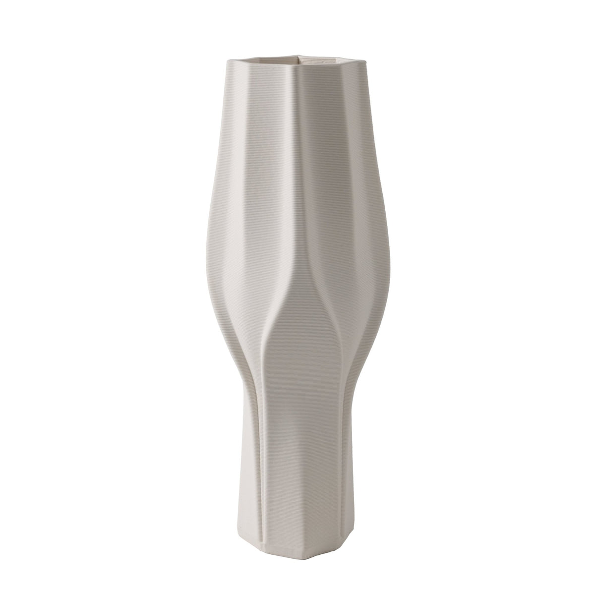 HIGH TEMPERATURE 3D PRINTING PORCELAIN DECORATIVE VASES Vases and Jars| Sagebrook Home