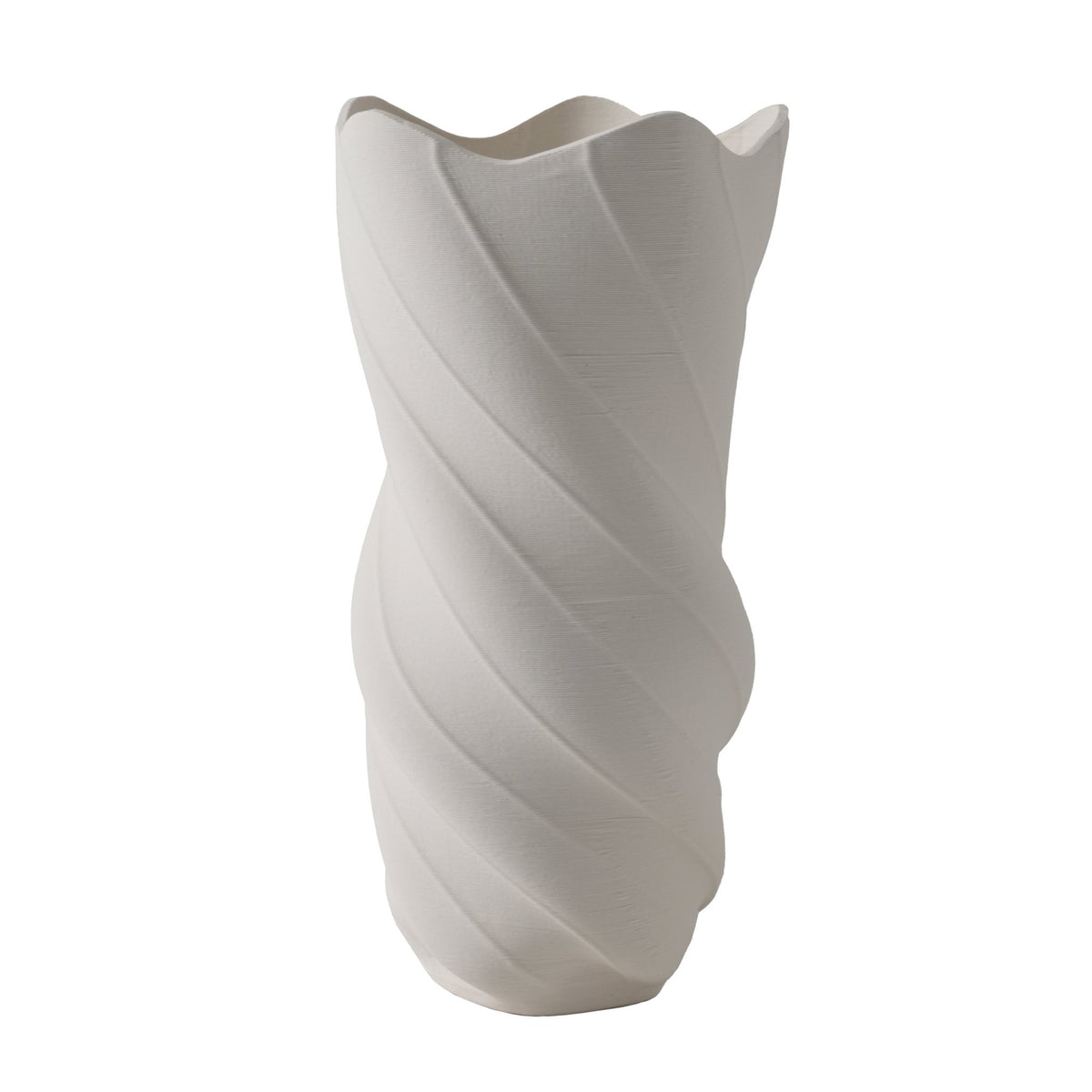 HIGH TEMPERATURE 3D PRINTING PORCELAIN DECORATIVE VASES Vases and Jars| Sagebrook Home