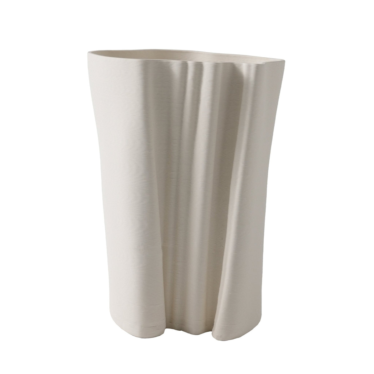HIGH TEMPERATURE 3D PRINTING PORCELAIN DECORATIVE VASES Vases and Jars| Sagebrook Home