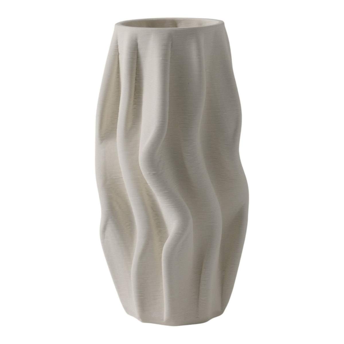 HIGH TEMPERATURE 3D PRINTING PORCELAIN DECORATIVE VASES Vases and Jars| Sagebrook Home