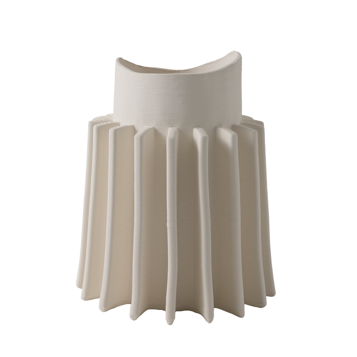 HIGH TEMPERATURE 3D PRINTING PORCELAIN DECORATIVE VASES Vases and Jars| Sagebrook Home