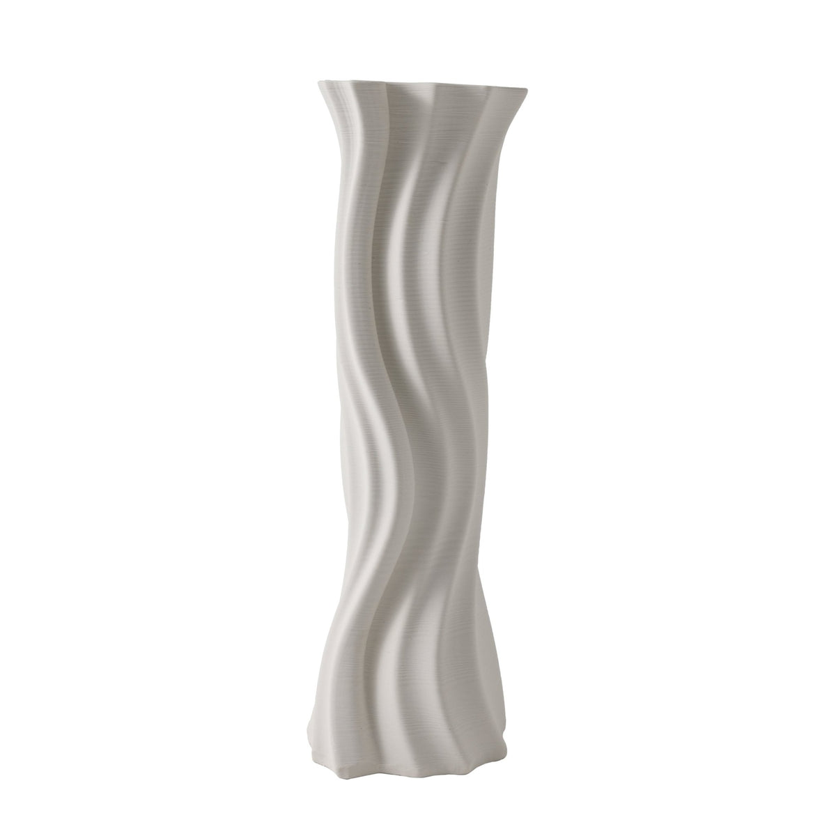 HIGH TEMPERATURE 3D PRINTING PORCELAIN DECORATIVE VASES Vases and Jars| Sagebrook Home