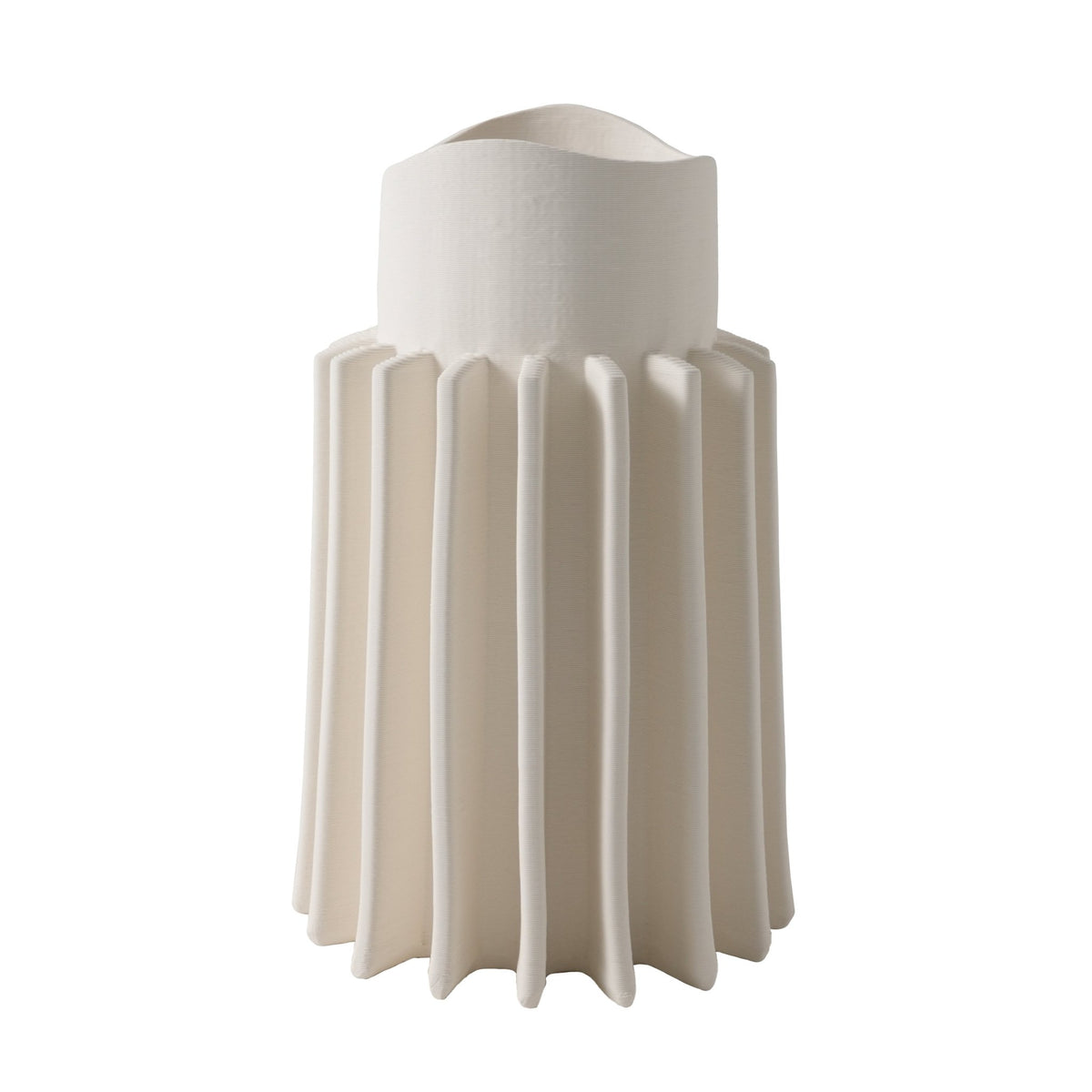 HIGH TEMPERATURE 3D PRINTING PORCELAIN DECORATIVE VASES Vases and Jars| Sagebrook Home