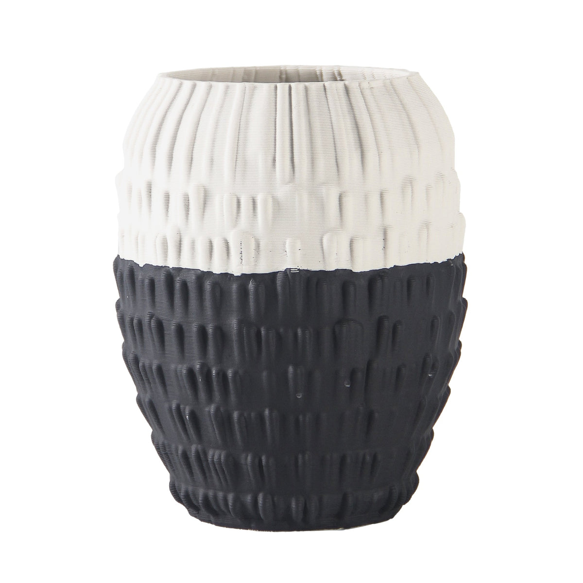 HIGH TEMPERATURE 3D PRINTING PORCELAIN DECORATIVE VASES Vases and Jars| Sagebrook Home