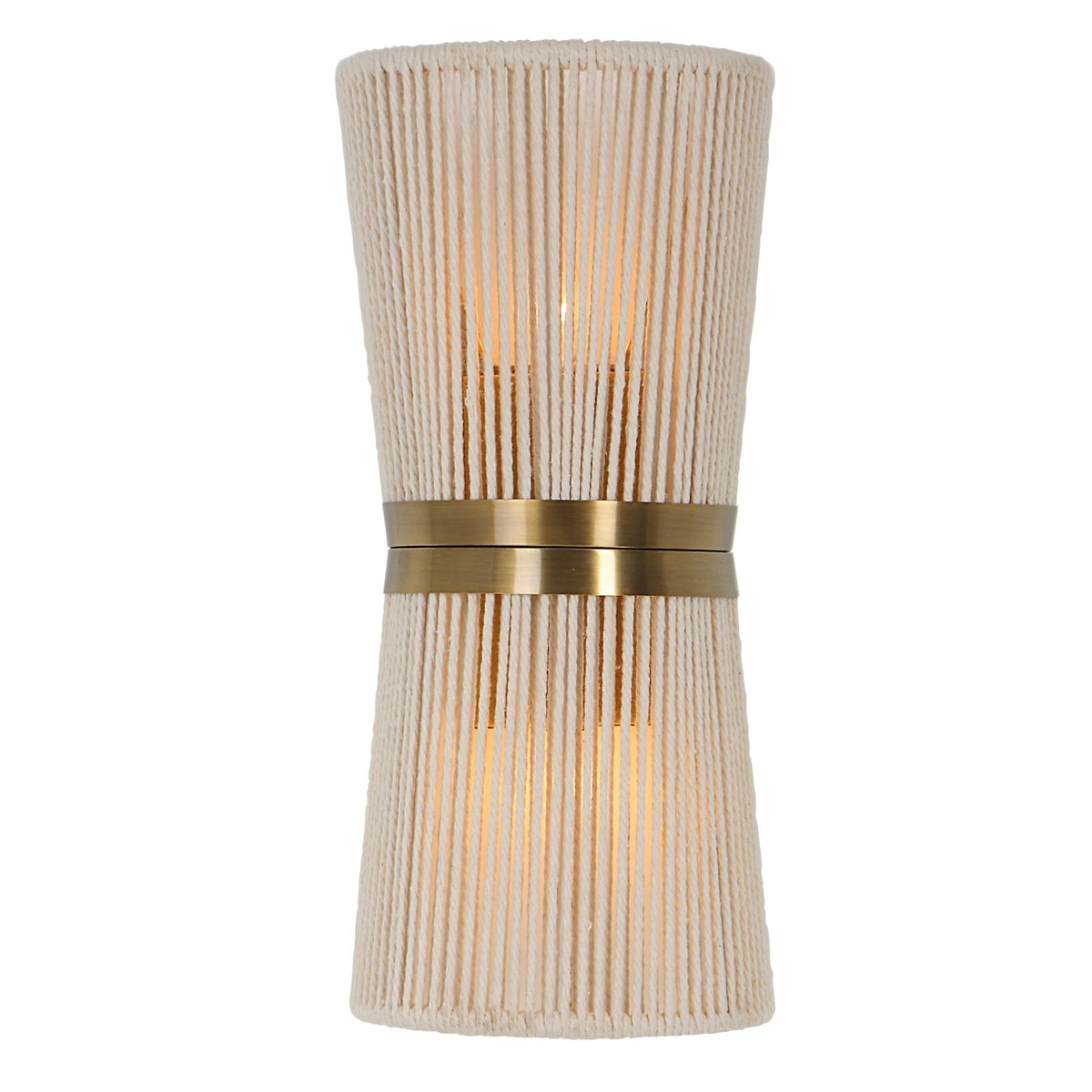 HIGHLY STRUNG, 2 LT SCONCE - WHITE Table Decors| Uttermost