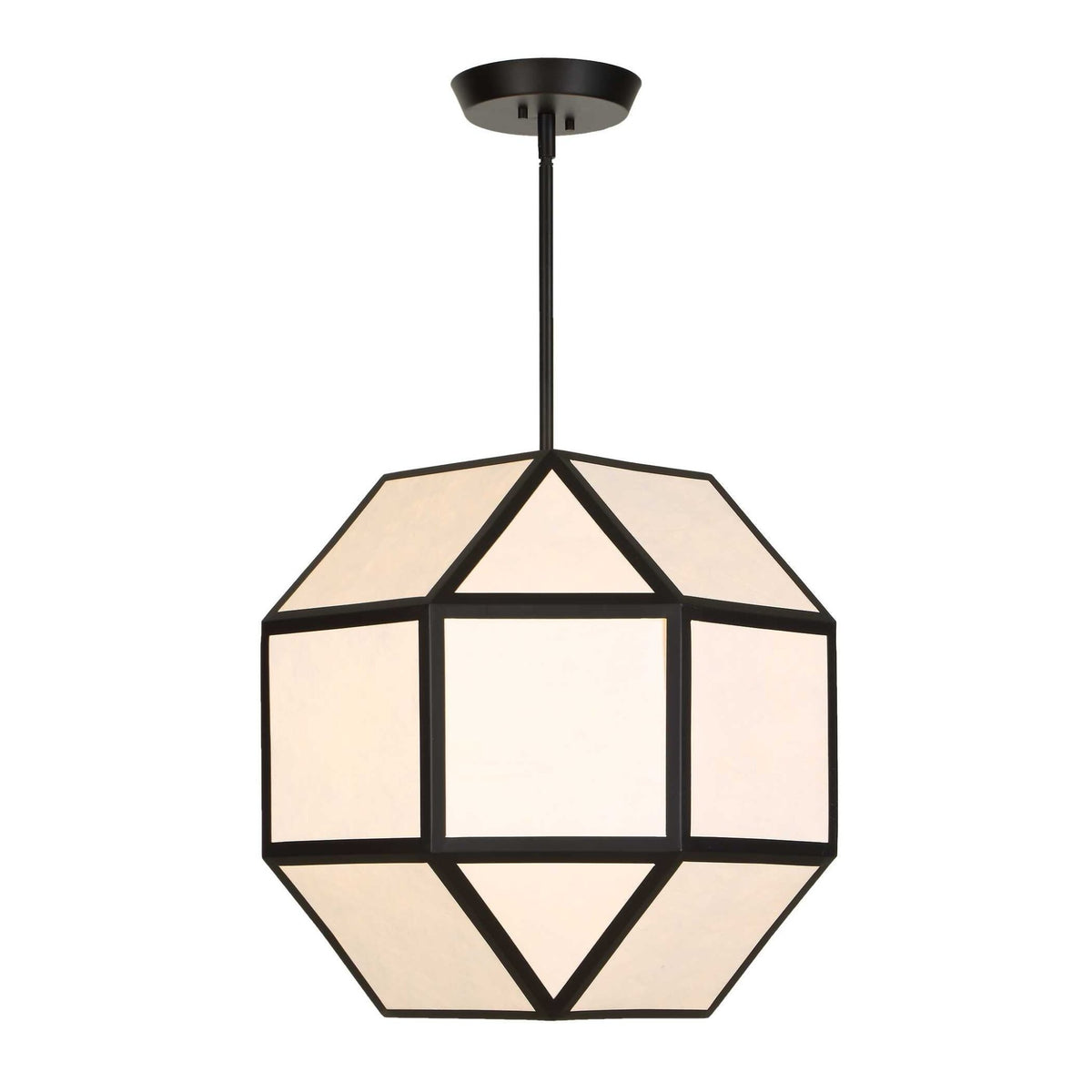 Hoi An 4 Light Geometric Chandelier chandeliers| Uttermost