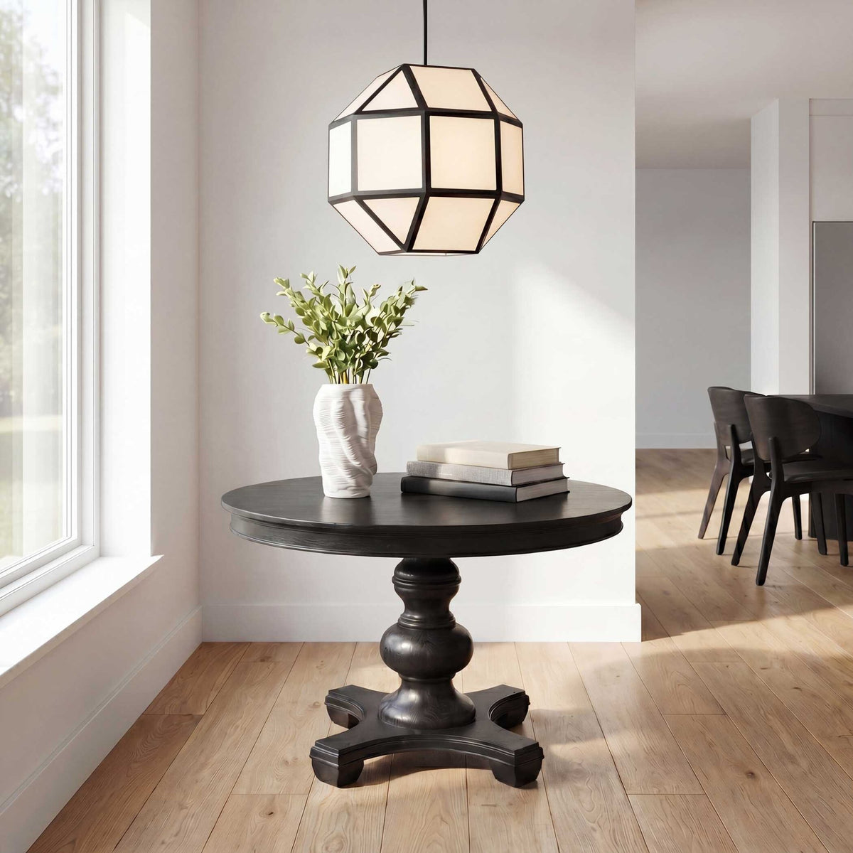 Hoi An 4 Light Geometric Chandelier chandeliers| Uttermost
