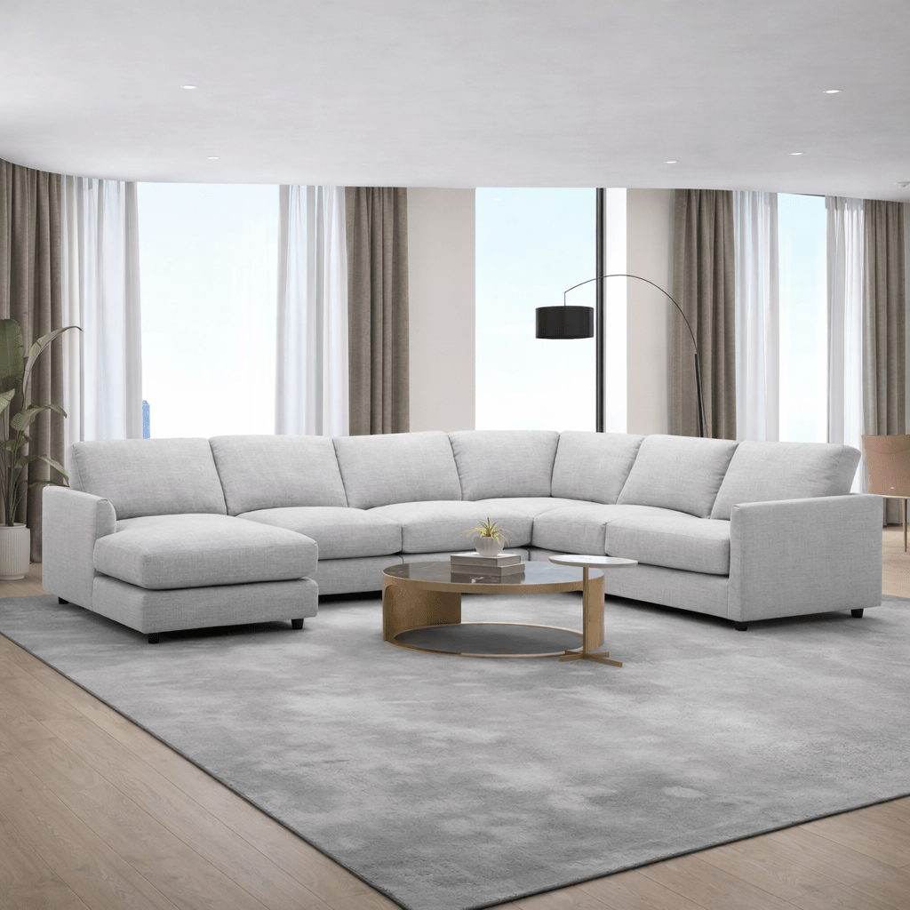 Holanda Grey Sectional Sectionals| Roots Furniture